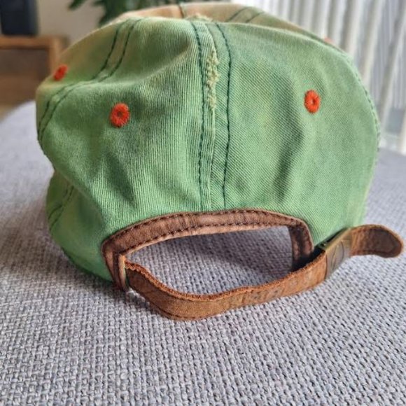 True Religion Vintage Logo Print Distressed Baseball Cap - OS main image 7